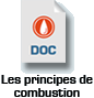 Les principes de combustion