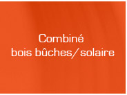 Combiné bois bûches/solaire